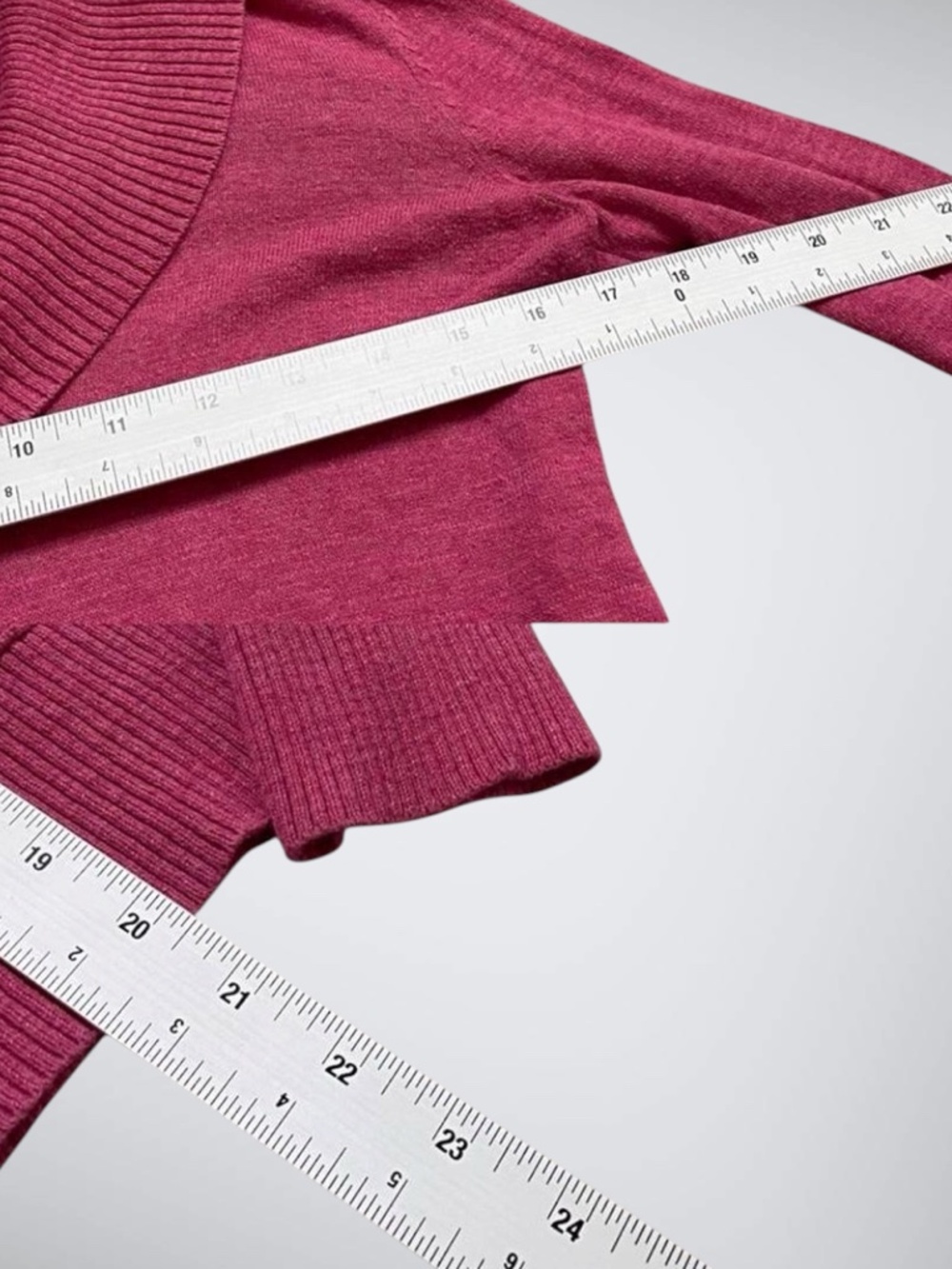 Early 2000s Mossimo Dusty Pink Knit Button Up Cardigan | Preppy Soft Girl Aesthe - Picture 5 of 5